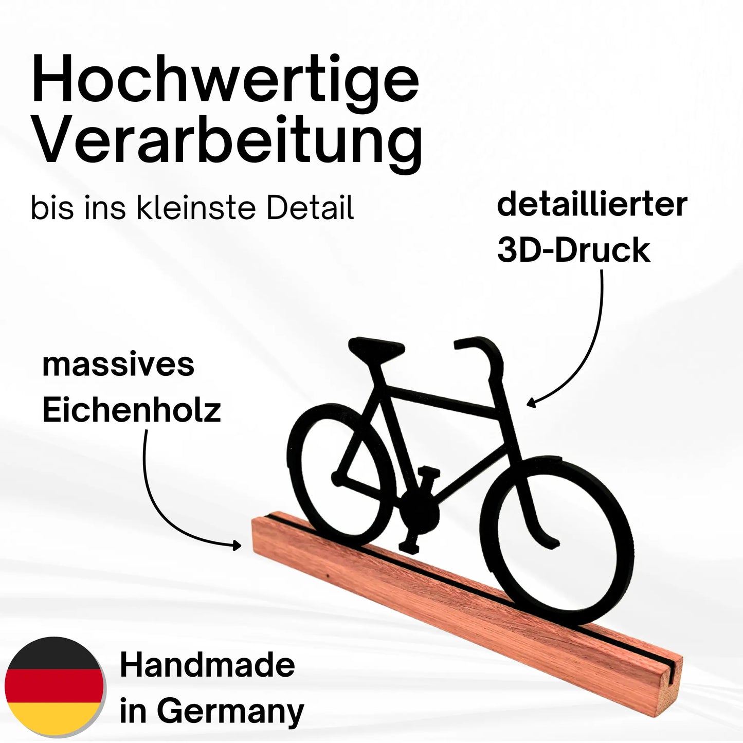Handmade Fahrrad Dekofigur – Geschenkidee für Radfahrer