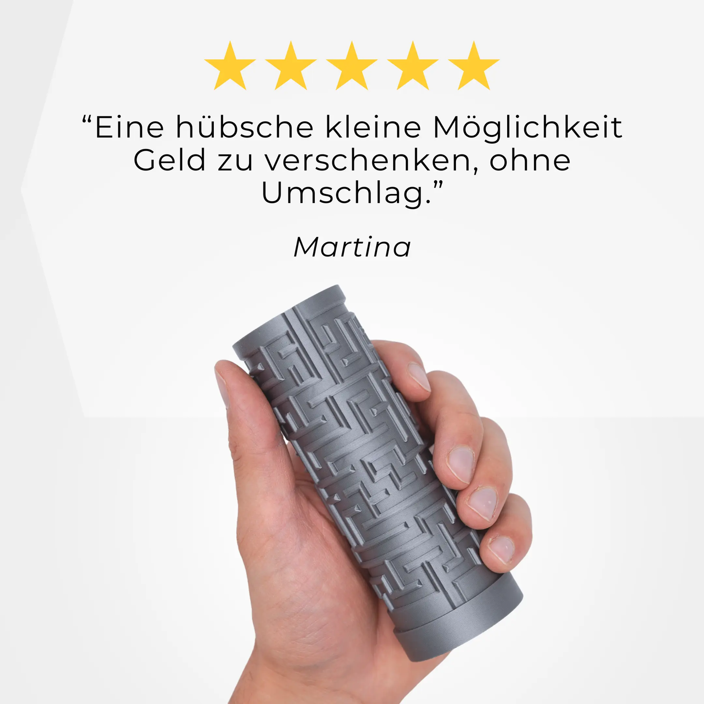 XL Labyrinth Geschenkbox - Rätselbox für Geldgeschenke - Silber