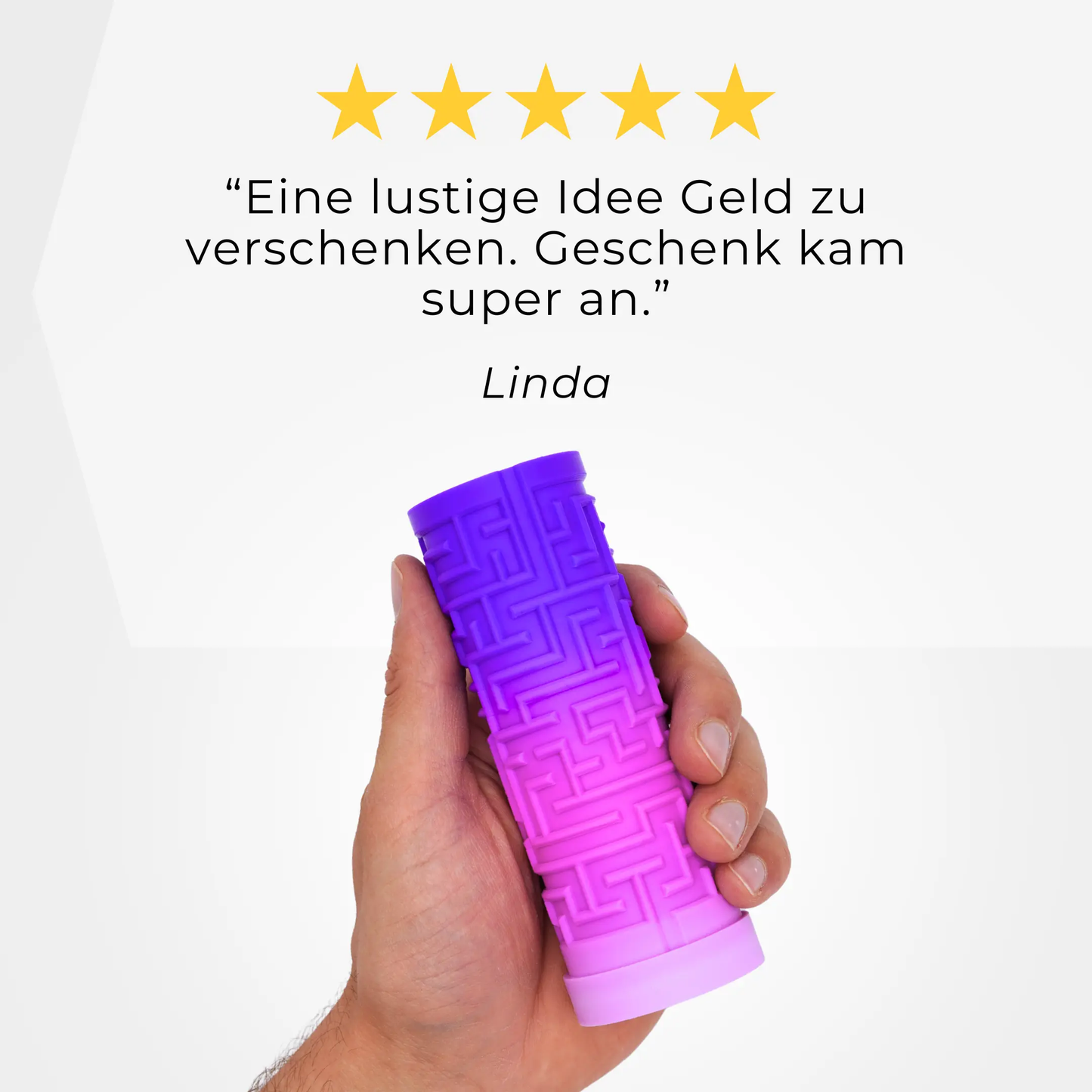 XL Labyrinth Geschenkbox - Rätselbox für Geldgeschenke - Farbverlauf