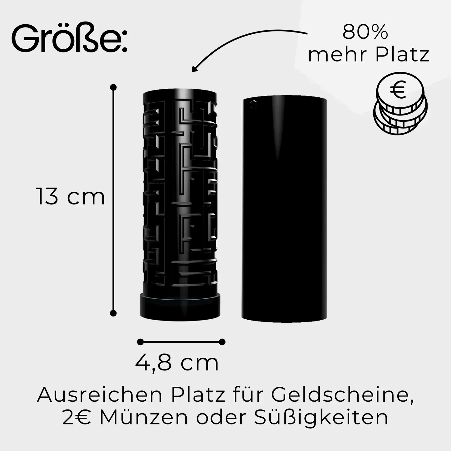 XL Labyrinth Geschenkbox - Rätselbox für Geldgeschenke - Gold-Rosa