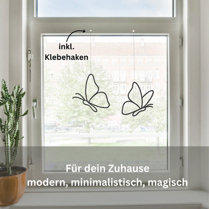 Ombor Schmetterling Fensterdeko zum Aufhängen – 3D-gedruckte Schmetterlingsfigur