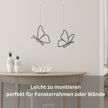 Ombor Schmetterling Fensterdeko zum Aufhängen – 3D-gedruckte Schmetterlingsfigur