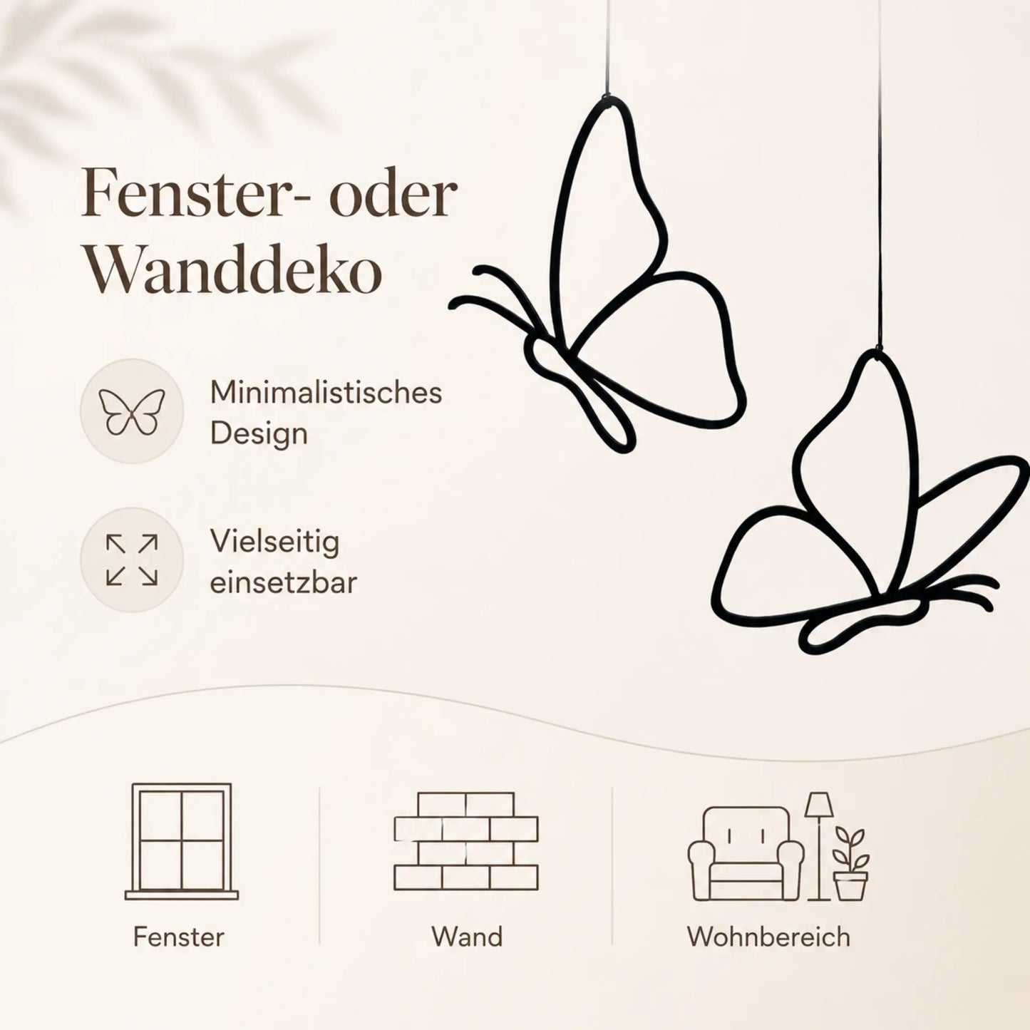 Fensterdeko Tiere zum Aufhängen – 3D-gedruckte Tierfiguren